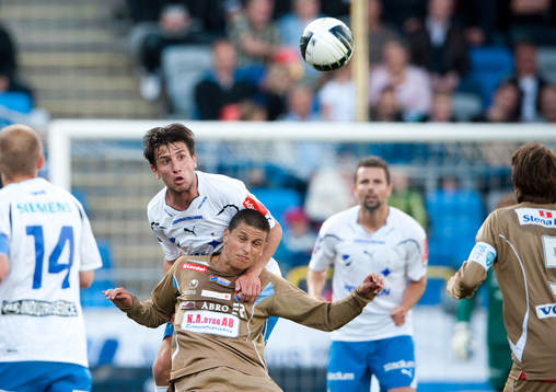 Amin Tankovic, Norrköping och Luka Mijaljevic, Örgryte