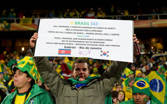 En man från Brasilien tycker man ska vara snäll mot sina