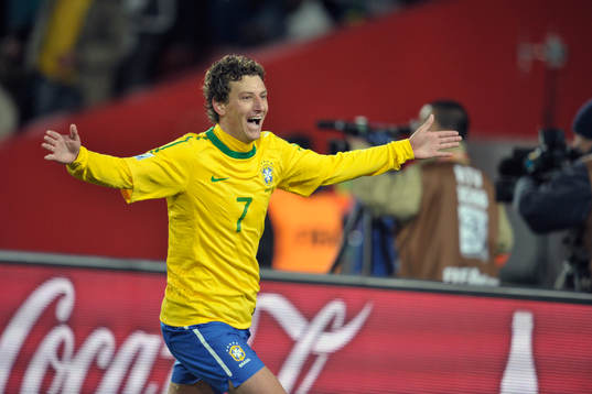 Elano, Brasilien jubel