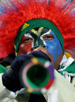Fan, supporter, vuvuzela
