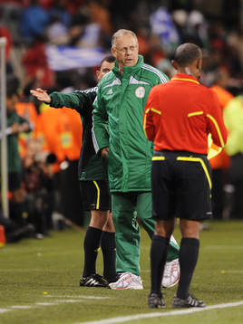 Lars Lagerbäck, förbundskapten, Nigeria