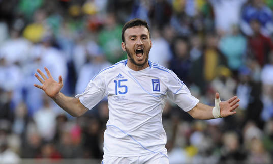Vasileios Torosidis, Grekland, glädje, jubel