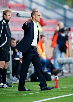Henrik Larsson, tränare, Landskrona