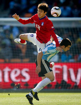 Lee Jung-Soo, Sydkorea, Gonzalo Higuaín, Argentina