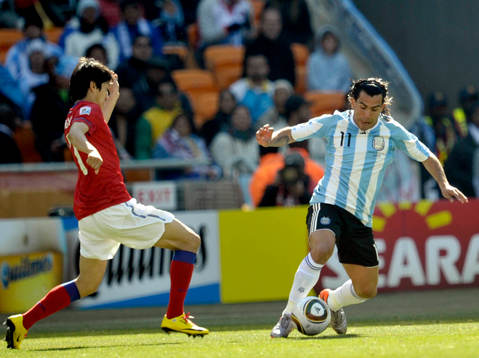 Carlos Tevez, Argentina