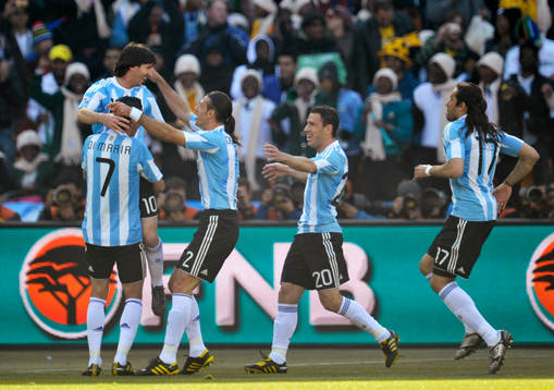 Jubel i Argentina