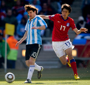 Lionel Messi, Argentina, Lee Chung-Yong, Sydkorea
