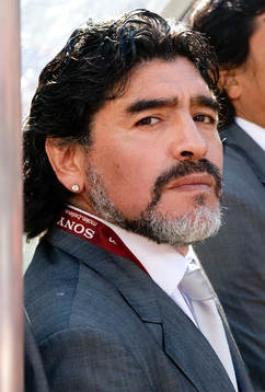 Diego Maradona, förbundskapten Argentina