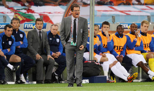 Fabio Capello, förbundskapten, England