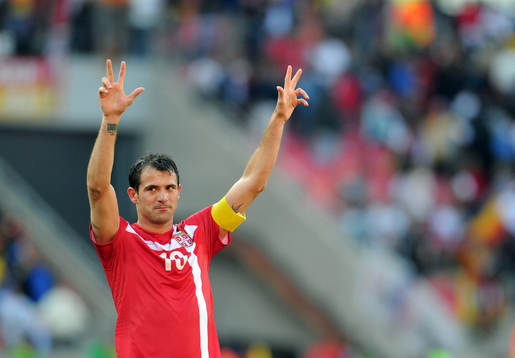 Dejan Stankovic, Serbien, glädje, jubel