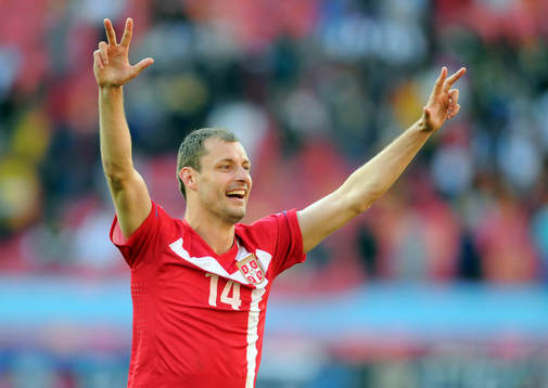 Milan Jovanovic, Serbien, glädje, jubel