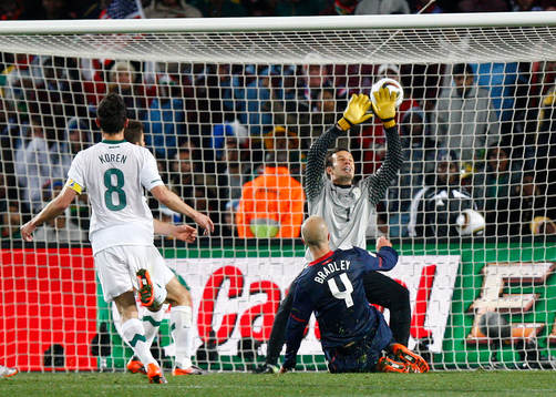 Samir Handanovic, målvakt, Slovenien kan inte rädda och