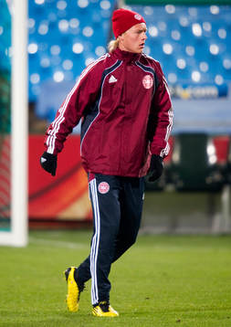 Fotboll, VM 2010, Danmark träning