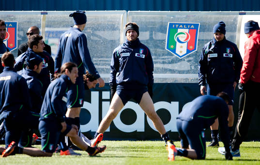Daniele De Rossi, stretchar