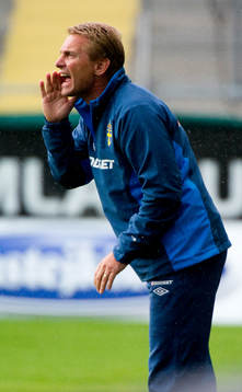 Thomas Dennerby, förbundskapten Sverige