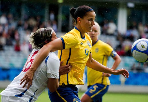 Jessica Landström, Sverige. Iva Mocova, Tjeckien