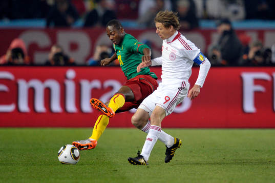 Fotboll, VM 2010, Danmark - Kamerun