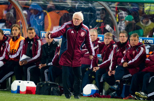 Morten Olsen, förbundskapten Danmark