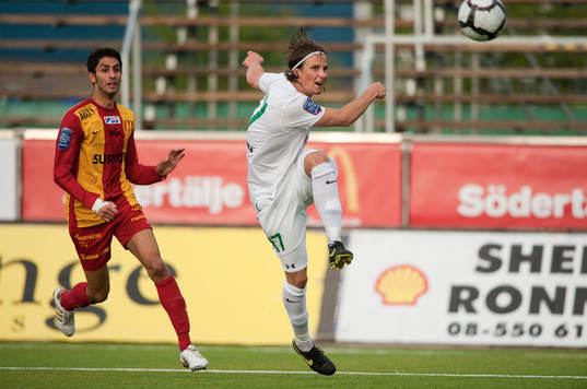 Linus Hallenius, Hammarby drar på skott och gör 0-2