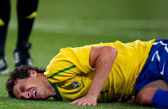 Elano, Brasilien skada, depp