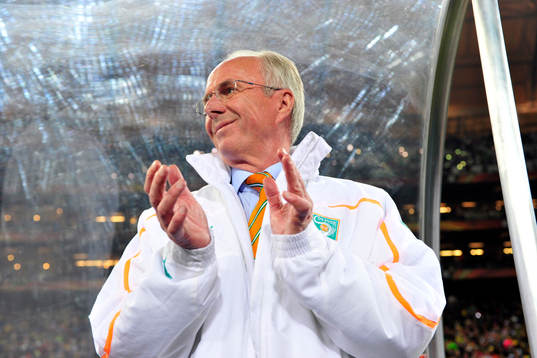 Sven Göran Eriksson, förbundskapten Elfenbenskusten