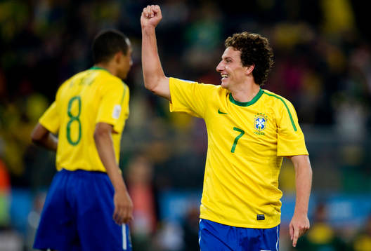 Elano, Brasilien jubel