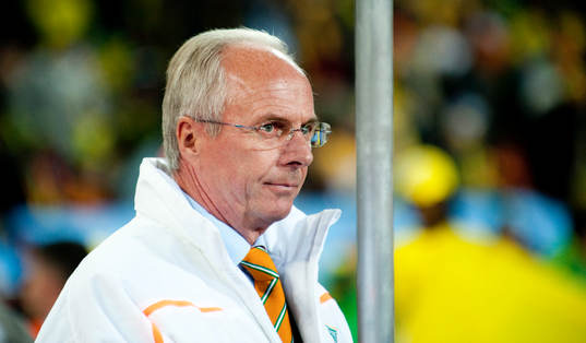 Sven-Göran Eriksson, förbundskapten Elfenbenskusten