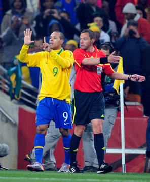Luis Fabiano, Brasilien jubel