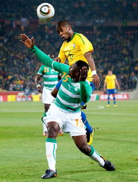 Michel Bastos, Brasilien, Aruna Dindane, Elfenbenskusten