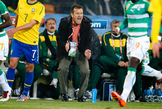 Dunga, förbundskapten Brasilien