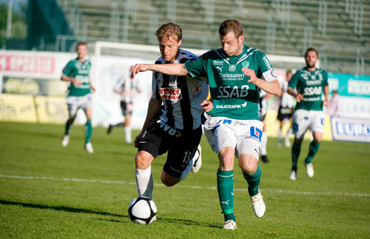 Fredrik Karlsson, Landskrona och Niklas Forslund, Brage