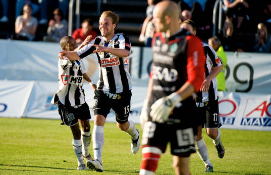 Fredrik Karlsson, Landskrona. Jubel