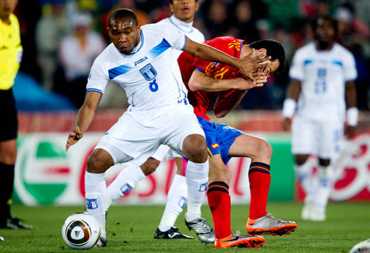 Wilson Palacios, Honduras, Sergio Busquets, Spanien