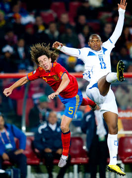 Carles Puyol, Spanien, George Welcome, Honduras