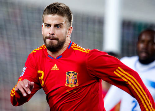 Gerard Piqué, Spanien