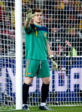 Iker Casillas, målvakt