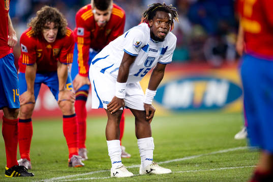 Carles Puyol, Gerard Piqué, Spanien, Wálter Martínez,