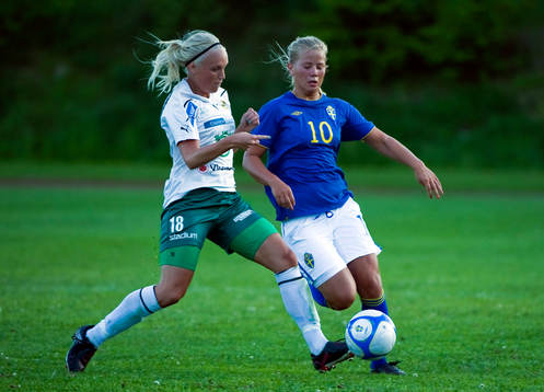 Anna Lindblom, Hammarby och Tilda Heimersson, Sverige