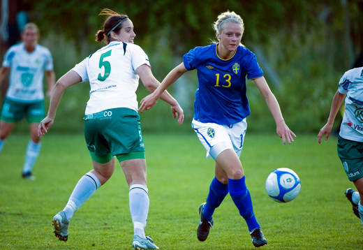 Therese Brogårde, Hammarby och Amanda Ilestedt, Sverige