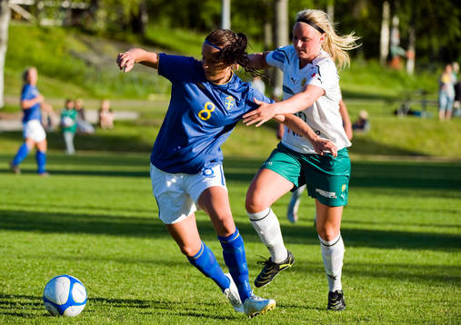 Josefine Alfsson, Sverige och Isabell Hammarbäck, Hammarby
