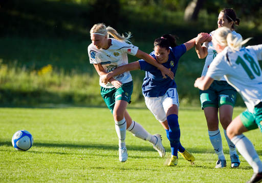 Linda Bengtsson, Hammarby och Jennifer Egelryd, Sverige