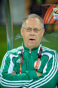 Lars Lagerbäck, förbundskapten Nigeria