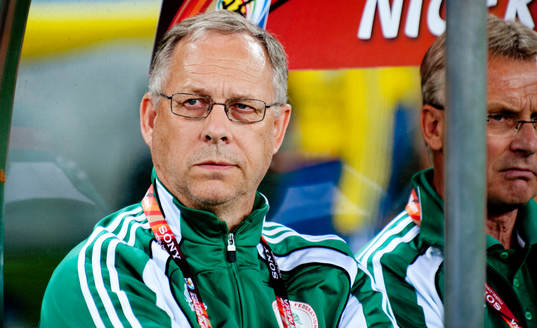 Lars Lagerbäck, förbundskapten Nigeria