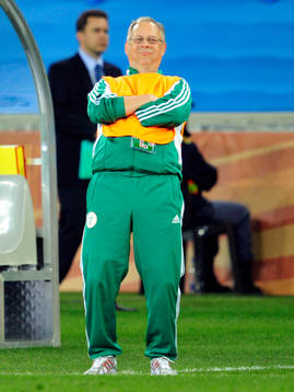 Lars Lagerbäck, förbundskapten Nigeria