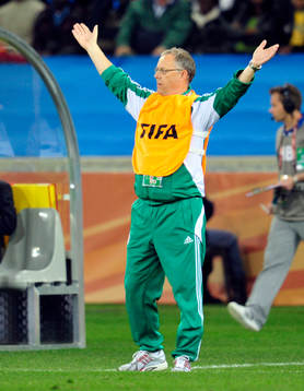 Lars Lagerbäck, förbundskapten Nigeria