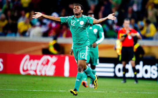 Kalu Uche, Nigeria jubel
