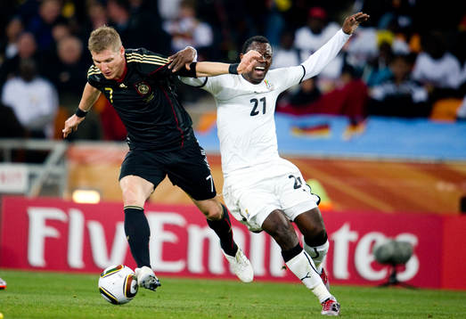 Bastian Schweinsteiger, Tyskland, Kwadwo Asamoah, Ghana