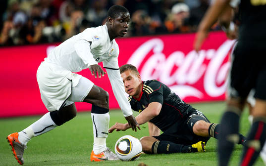 Jonathan Mensah, Ghana, Lukas Podolski, Tyskland