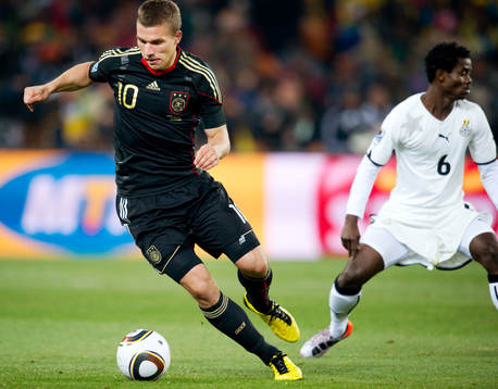 Lukas Podolski, Tyskland