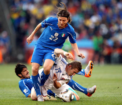 Riccardo Montolivo, Gennaro Gattuso, Italien och Juraj